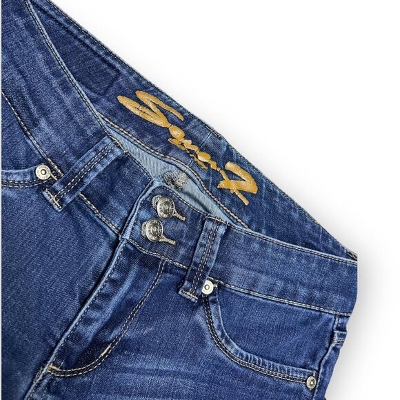 Seven 7 “Legging” Skinny Fit Designer Denim Jeans - Womens 29 x 28 - Picture 4 of 4